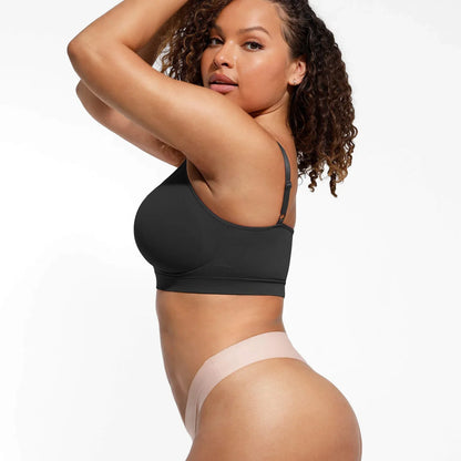 Scrunchy Wireless Comfort Bra – Smooth, Supportive, Everyday Fit