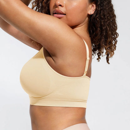 Scrunchy Wireless Comfort Bra – Smooth, Supportive, Everyday Fit