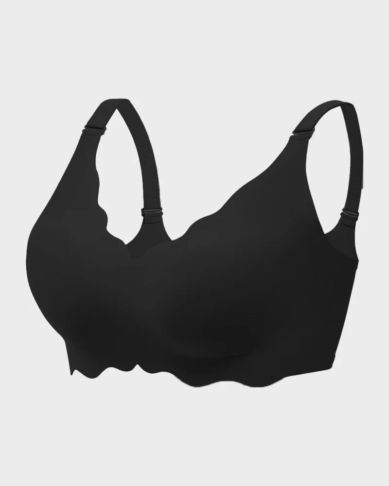 Scalloped Jelly Bra - Wireless Support