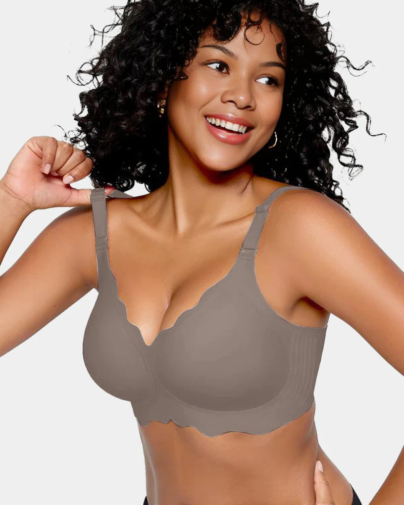 Scalloped Jelly Bra - Wireless Support