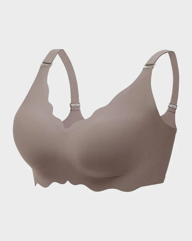 Scalloped Jelly Bra - Wireless Support